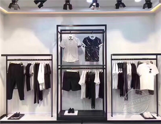 现代服装展示柜