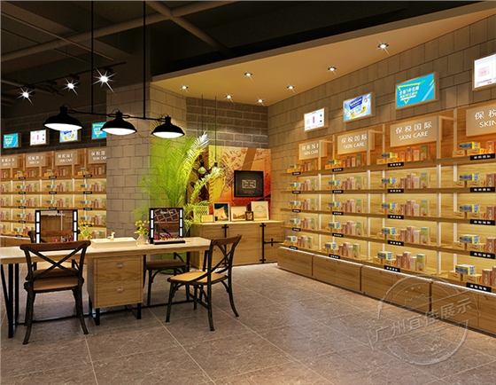 北京化妆品展柜厂