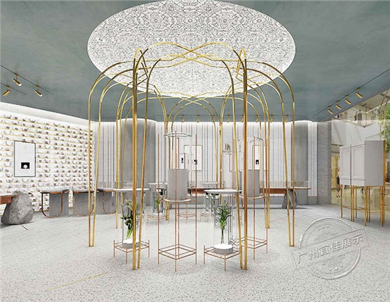 双层珠宝展示柜