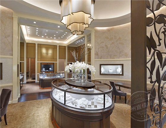 芜湖黄金珠宝展柜设计