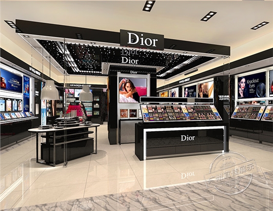 化妆品展柜整店输出