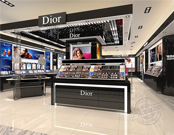 化妆品展柜整店输出