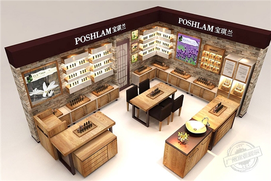 温州化妆品展柜厂