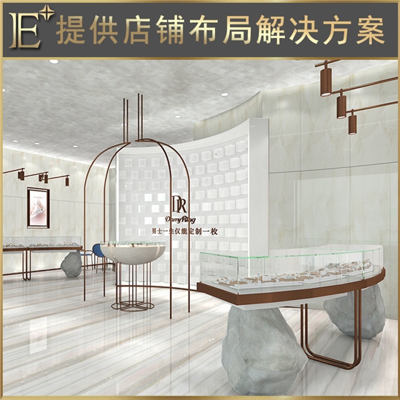 商场饰品展柜定制