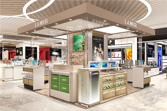 LA MER 护肤品展柜