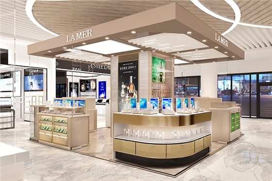 LA MER 护肤品展柜