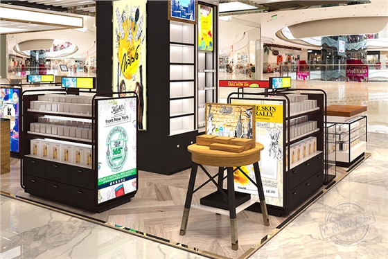 科颜氏Kiehl's 化妆品展示柜
