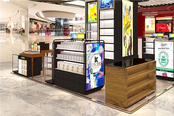 科颜氏Kiehl's 化妆品展示柜