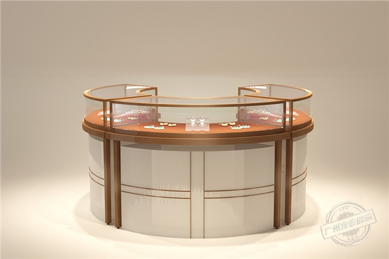 钛金珠宝展柜