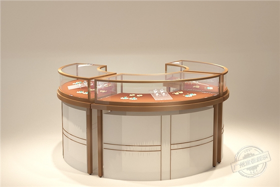 钛金珠宝展柜