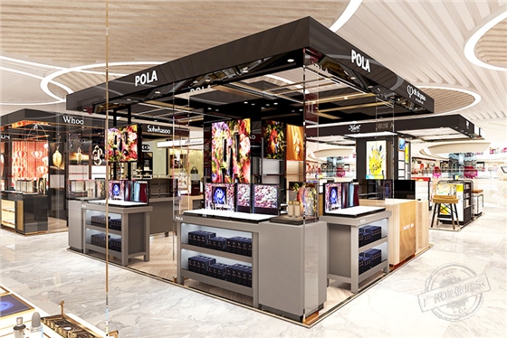 化妆品店面展示柜