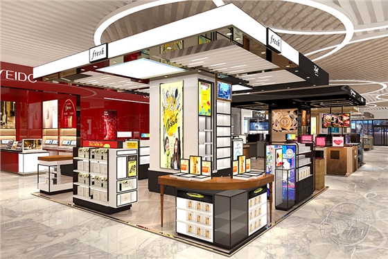 定制化妆品展柜