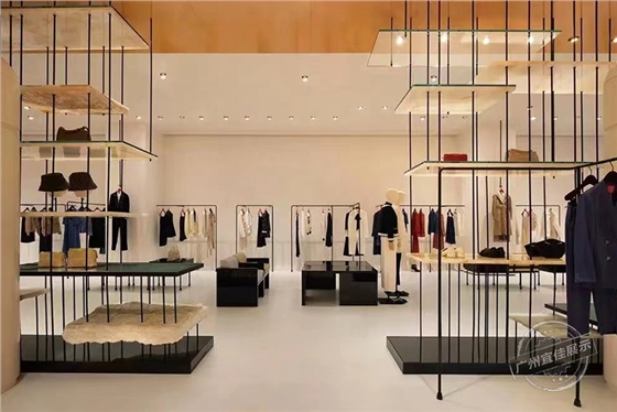 服装店货架