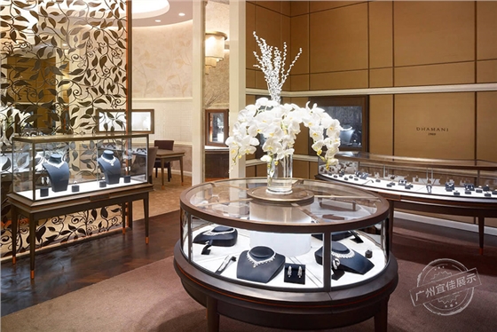 中岛珠宝展柜
