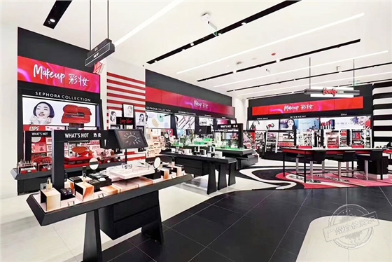 丝芙兰SEPHORA 化妆品展柜