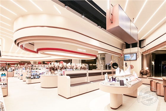 化妆品柜台展示柜