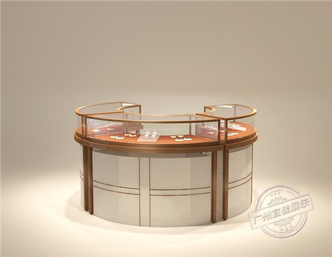 钛金珠宝展柜
