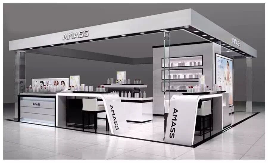 AMASS 化妆品展柜定制案例