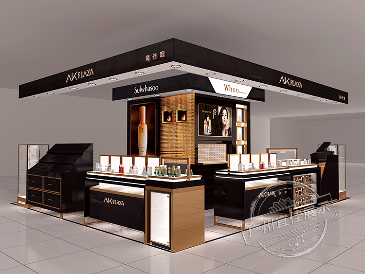 AK PLAZA 半岛化妆品展柜