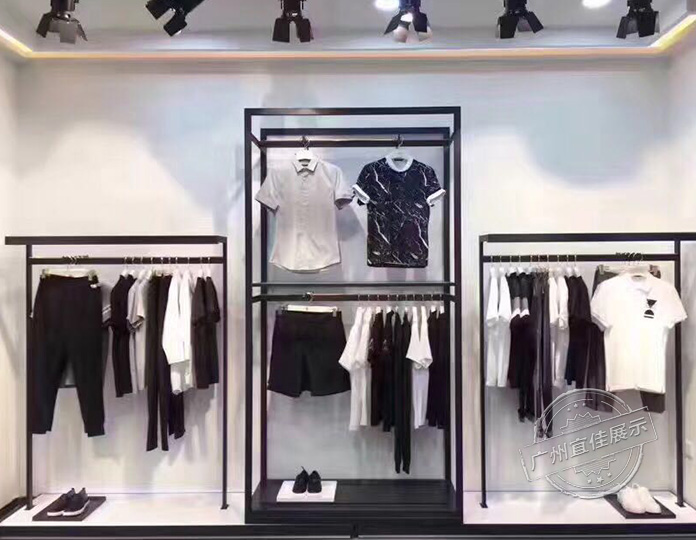 现代服装展示柜