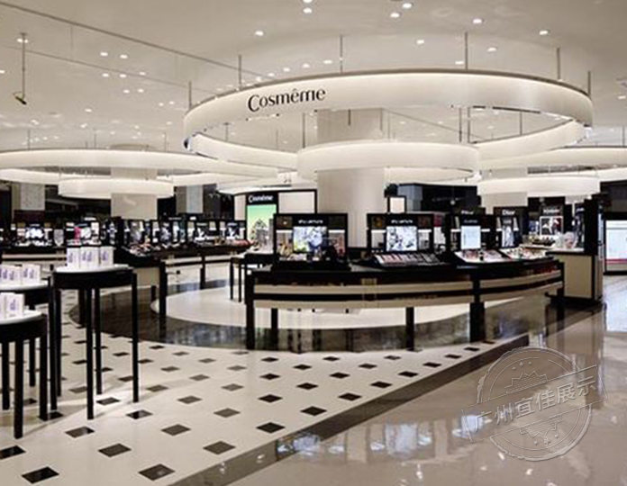 化妆品展柜定做厂家