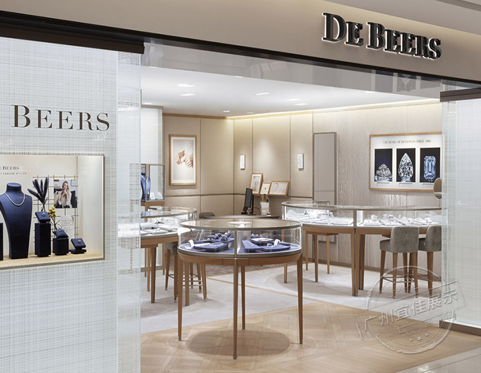 珠宝展柜整店输出