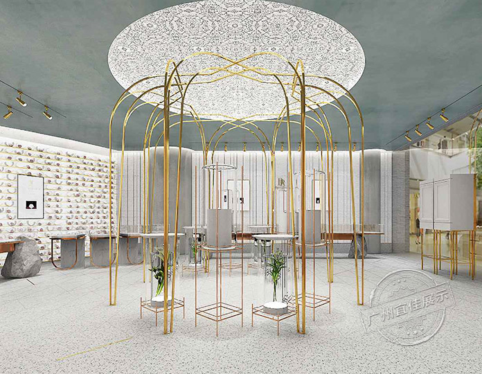 双层珠宝展示柜
