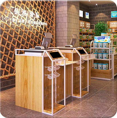 饰面板化妆品展柜