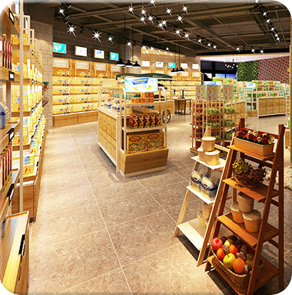 饰面板化妆品展柜