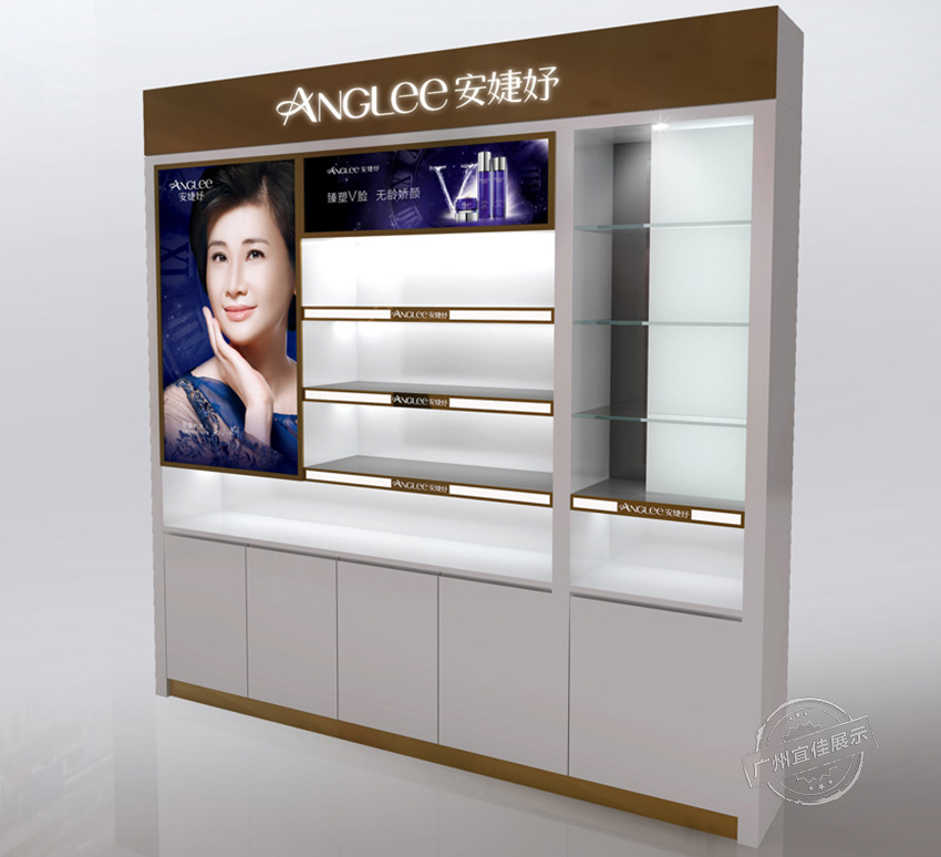 化妆品展柜标准柜