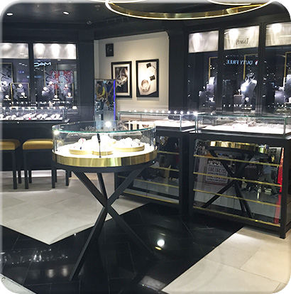 高端珠宝展柜定制