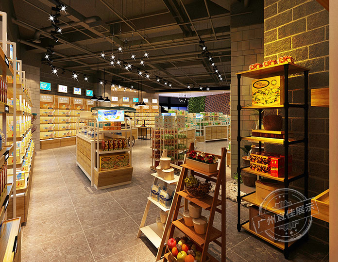 护肤化妆品展示柜厂家