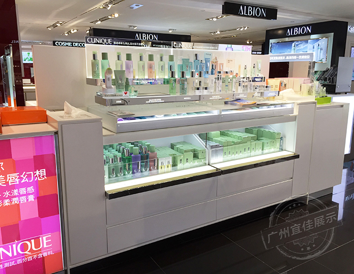 河北化妆品展柜厂