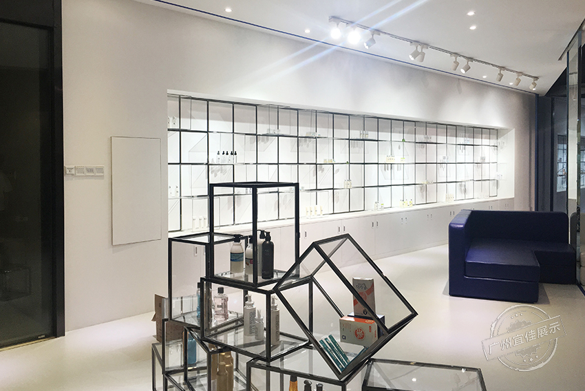 化妆品展示厅展柜