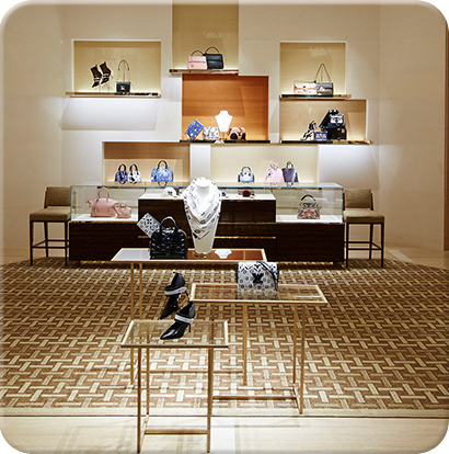 鞋包展柜
