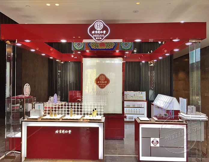 郑州化妆品展柜价格