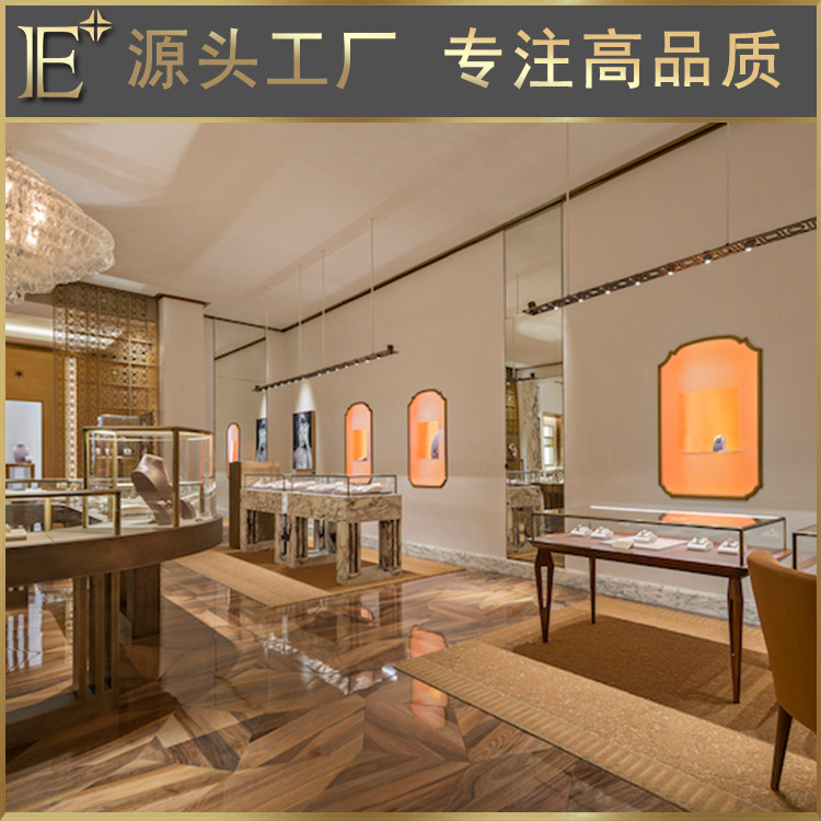 圆形珠宝陈列柜