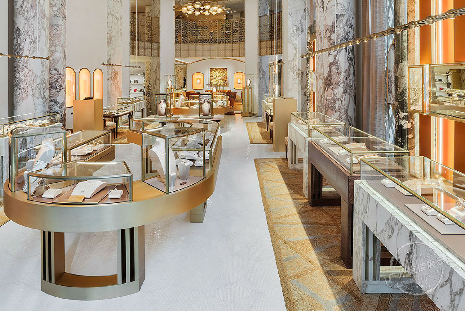 BVLGARI  珠宝展示柜