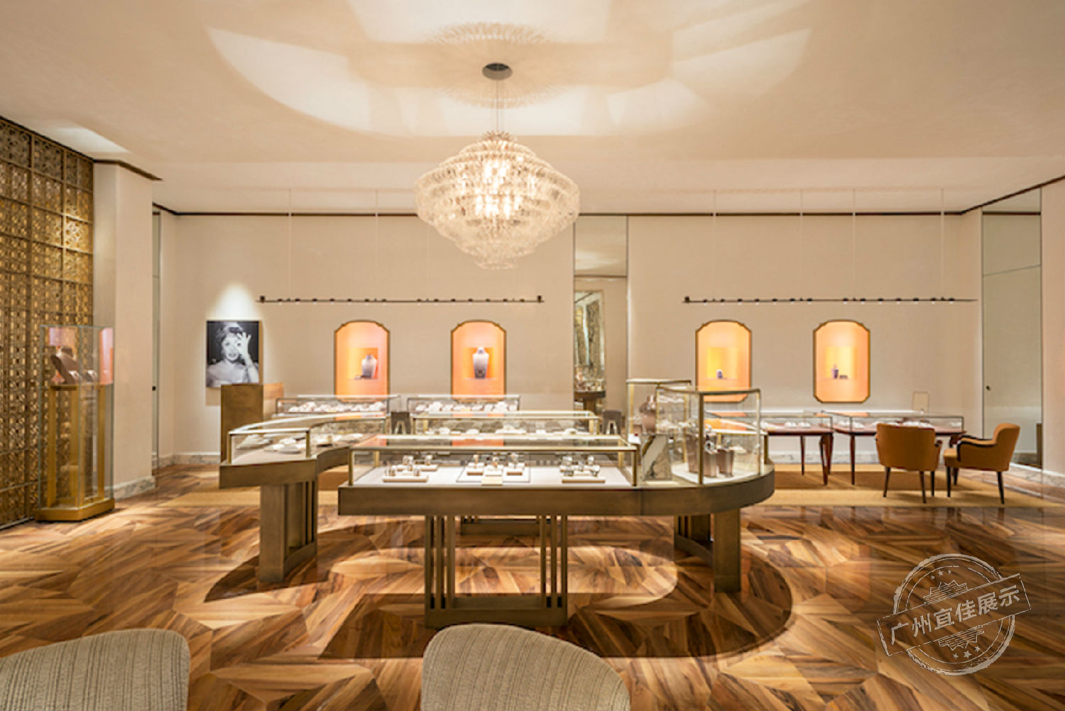 宝格丽 珠宝展柜