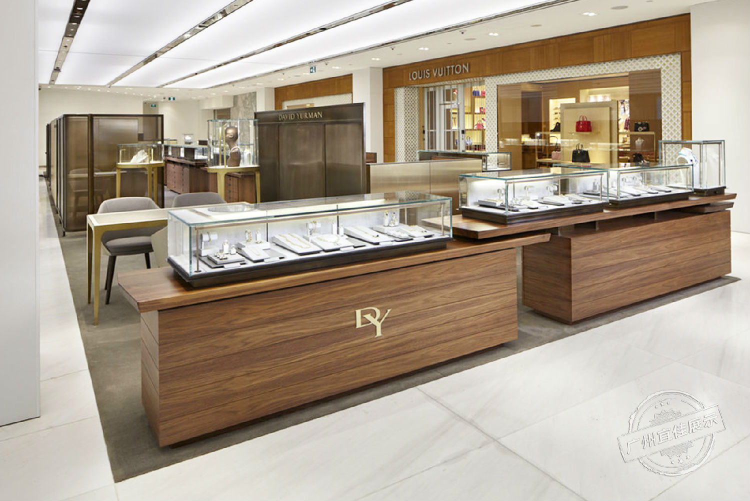 David Yurman 珠宝展柜