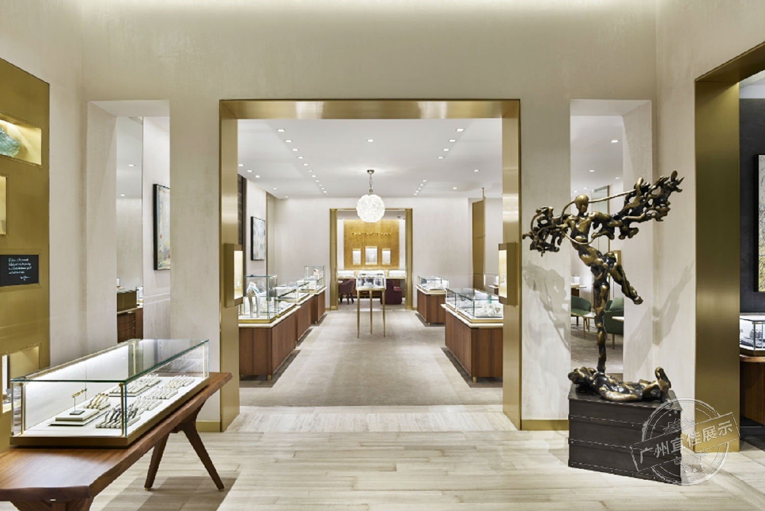 David Yurman 珠宝展柜