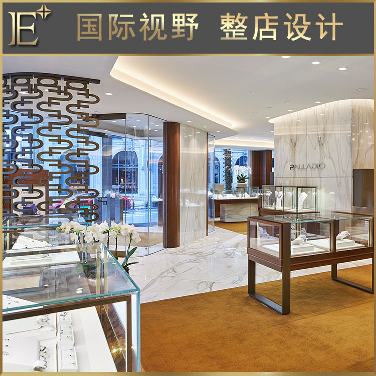 珠宝店里的展示柜