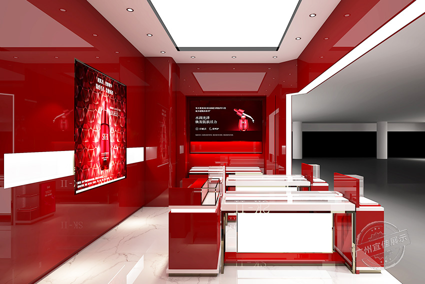 SK-II 护肤品展柜