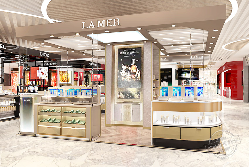 LA MER 护肤品展柜