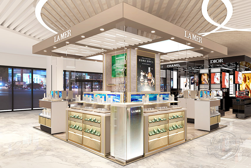LA MER 护肤品展柜