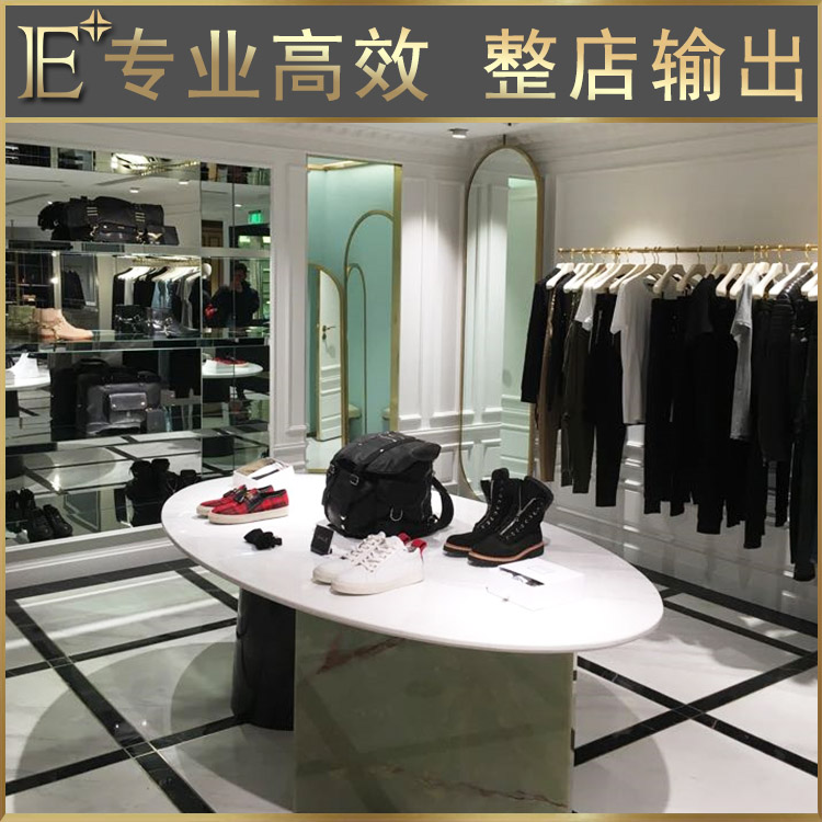 服装店衣服展柜