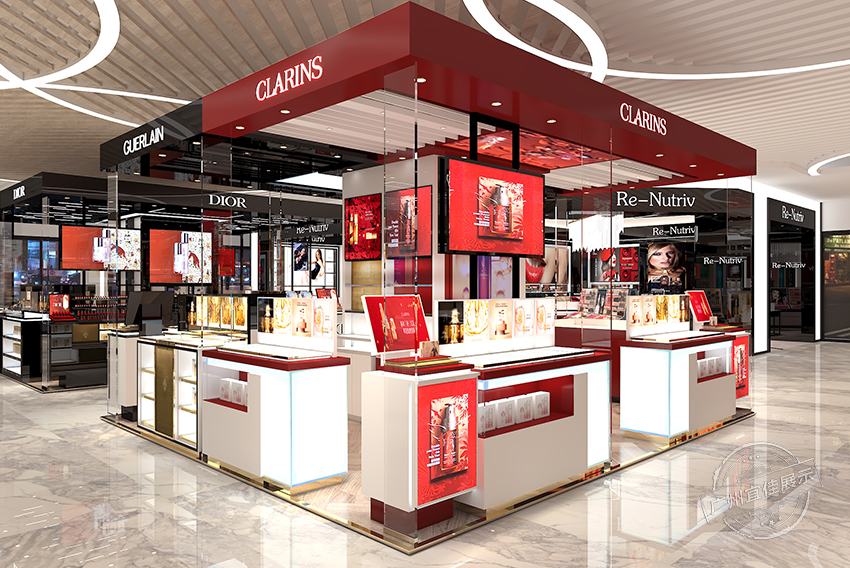 Clarins娇韵诗 化妆品展柜