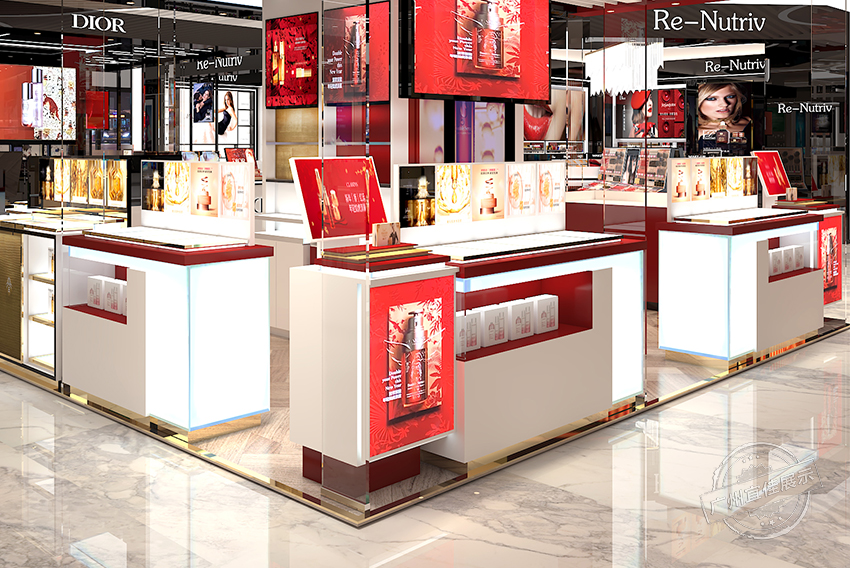 Clarins娇韵诗 化妆品展柜