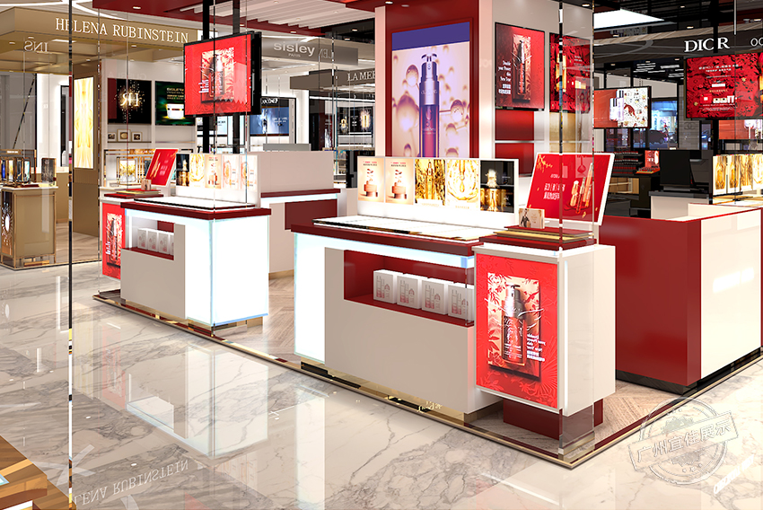 Clarins娇韵诗 化妆品展柜