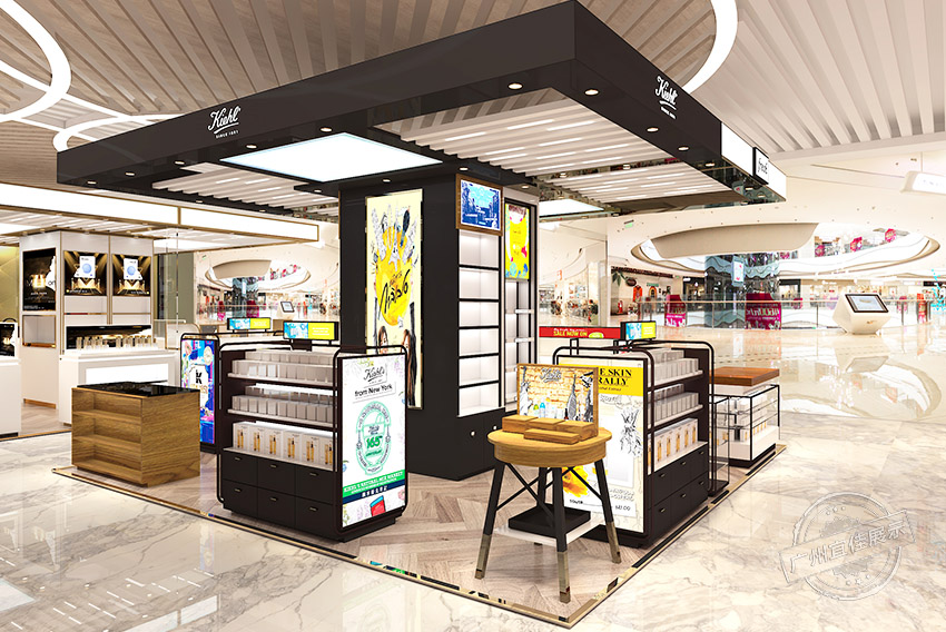 科颜氏Kiehl's 化妆品展示柜